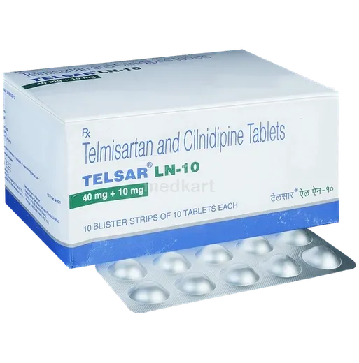 telsar ln 10mg tablet 10's